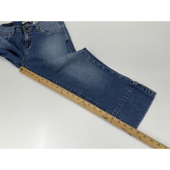 Levis Womens Capris Size 8 515 Denim - Picture 10 of 12